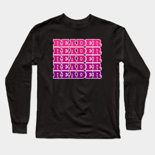 Proud Reader Long Sleeve T-Shirt